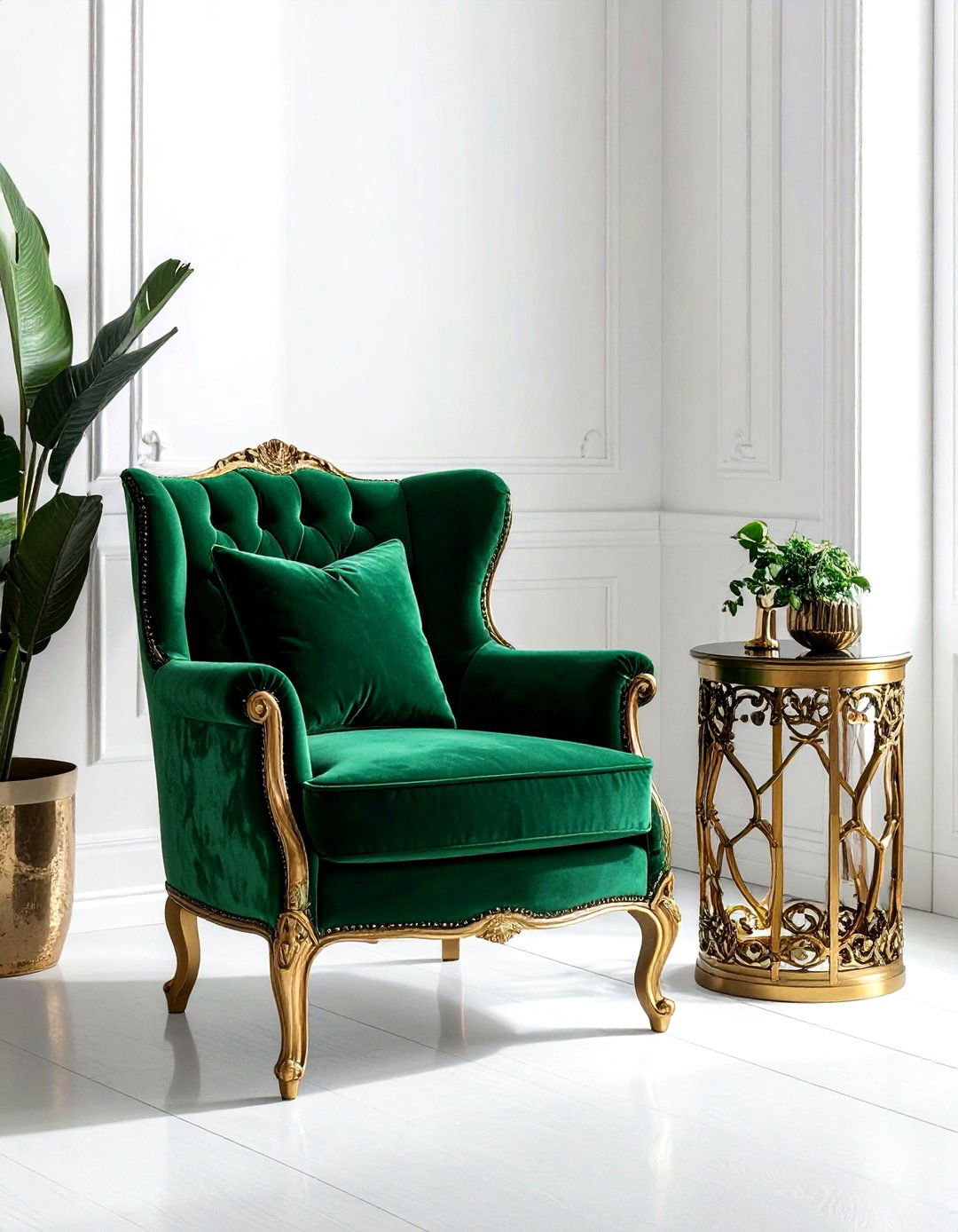 Brass Magazine Holder - 30 living room magazine rack ideas