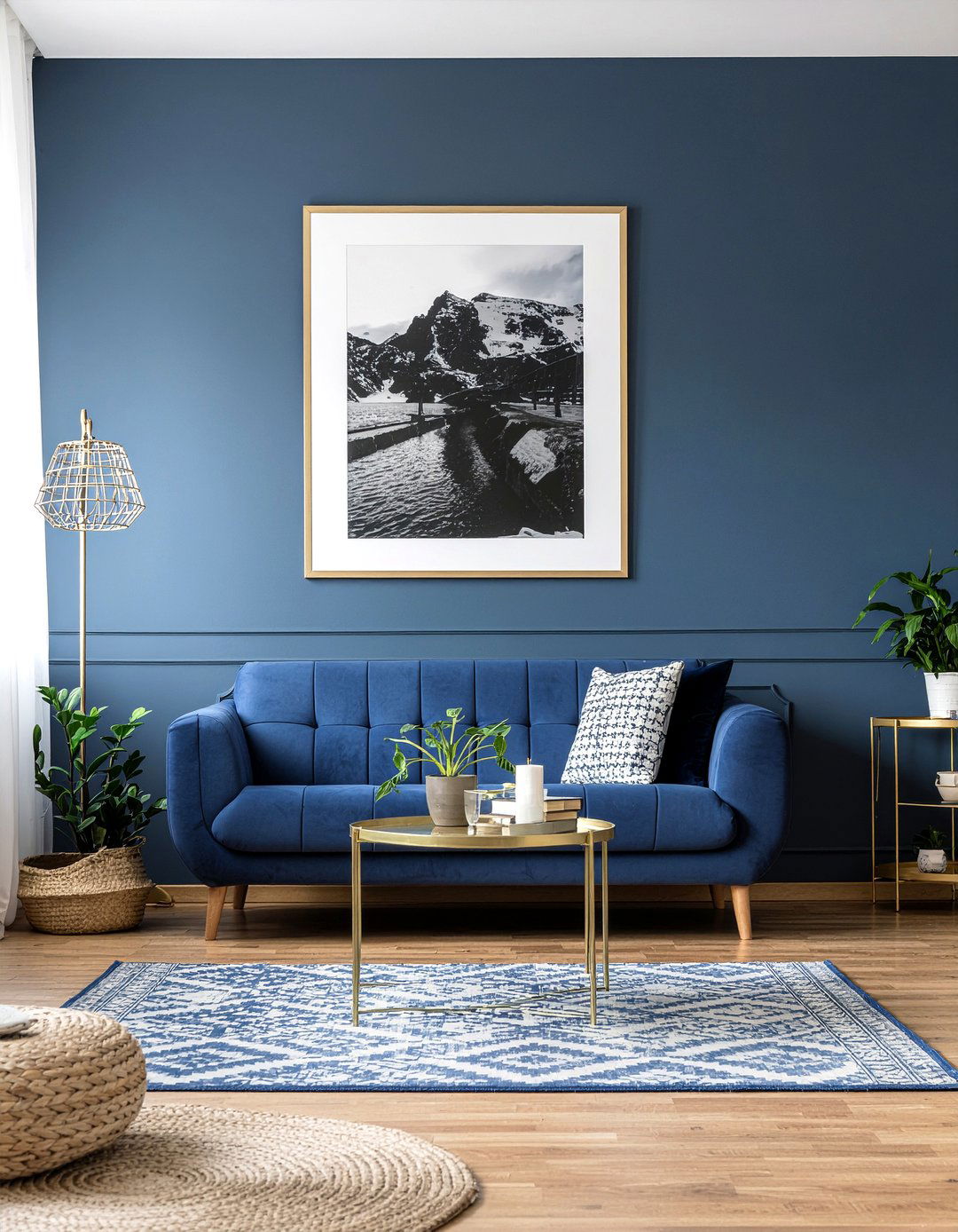 Brass Metal Picture Frame - 30 living room picture frames