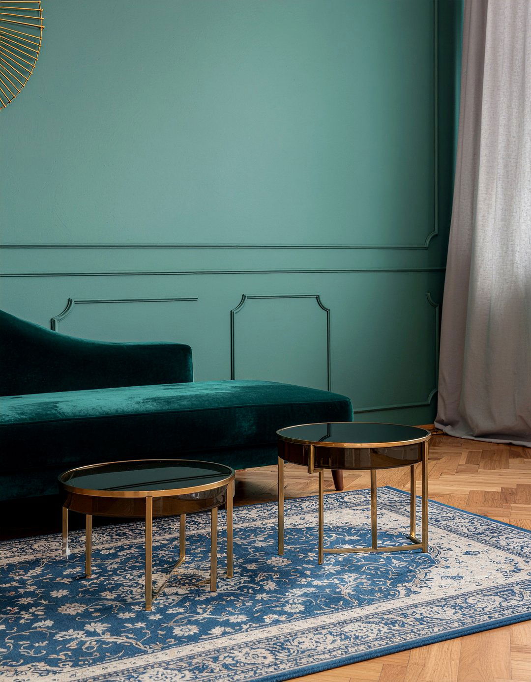 Brass Nesting Tables - 30 living room nesting tables