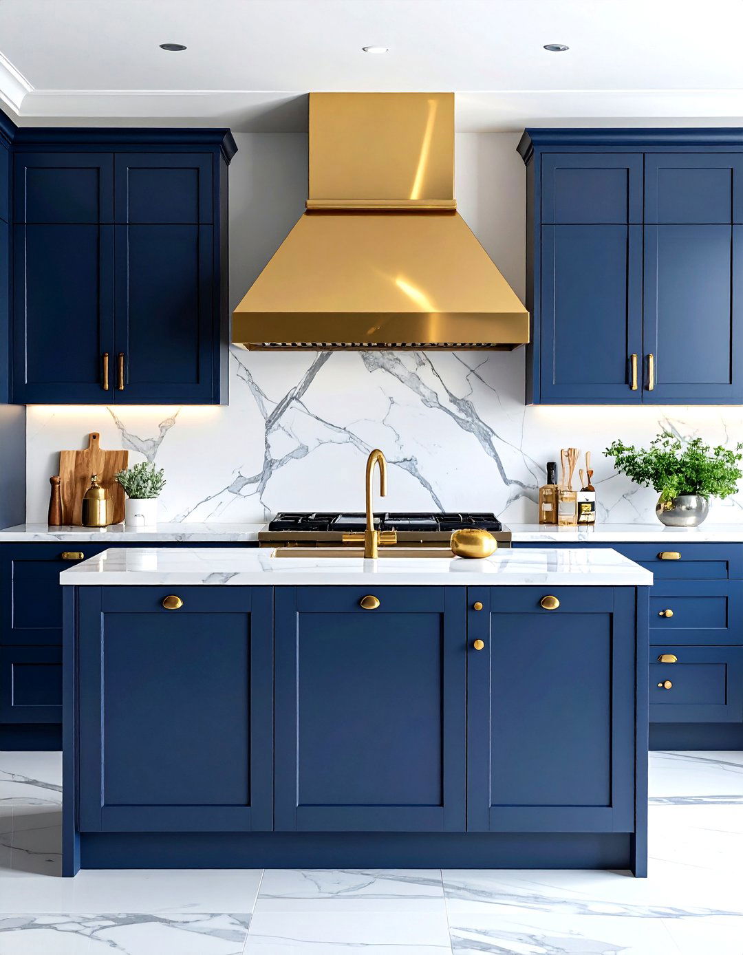 Brass Range Hood - 30 vent hood kitchen ideas