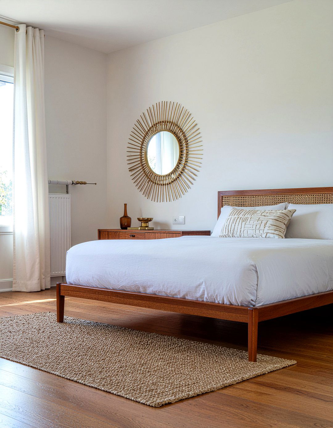 Brass Round Mirror Mid Century Modern - 30 bedroom round mirrors