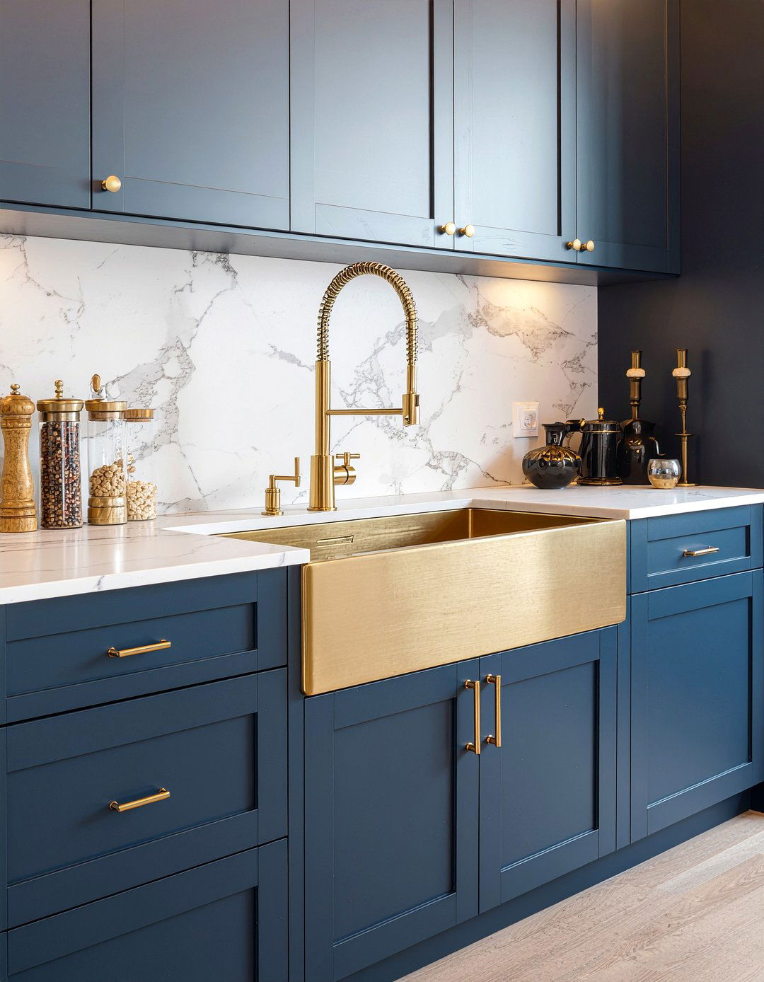 Brass Single Bowl Kitchen Sink - 30 single bowl sink kitchen ideas