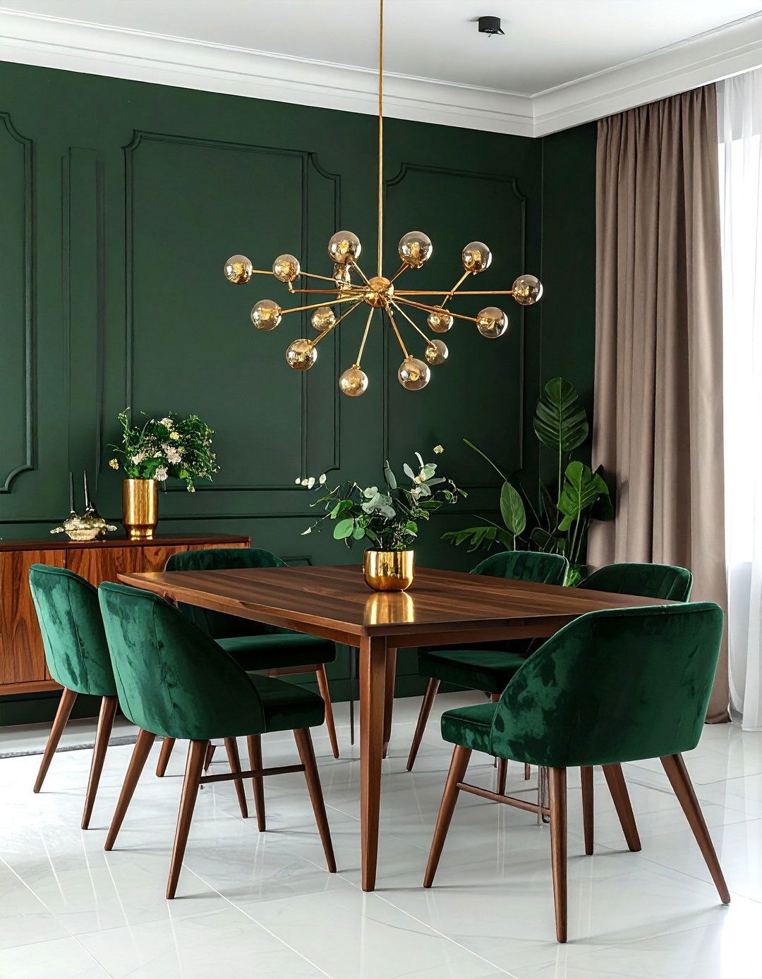 Brass Sputnik Chandelier - 30 sputnik chandelier dining room ideas