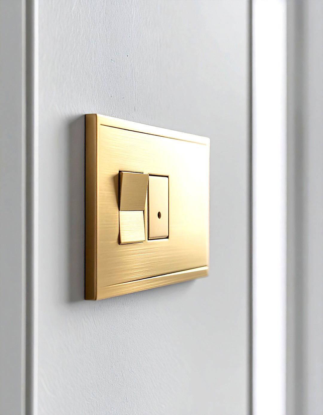 Brass Switch Plates - 30 brass decor ideas