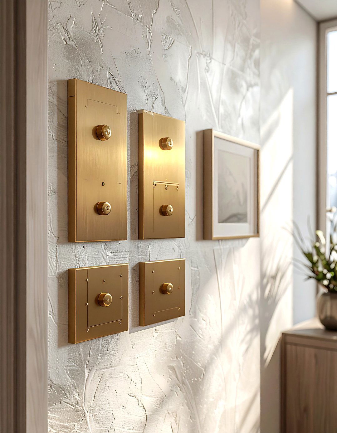 Brass Switch Plates - 30 brass accent ideas