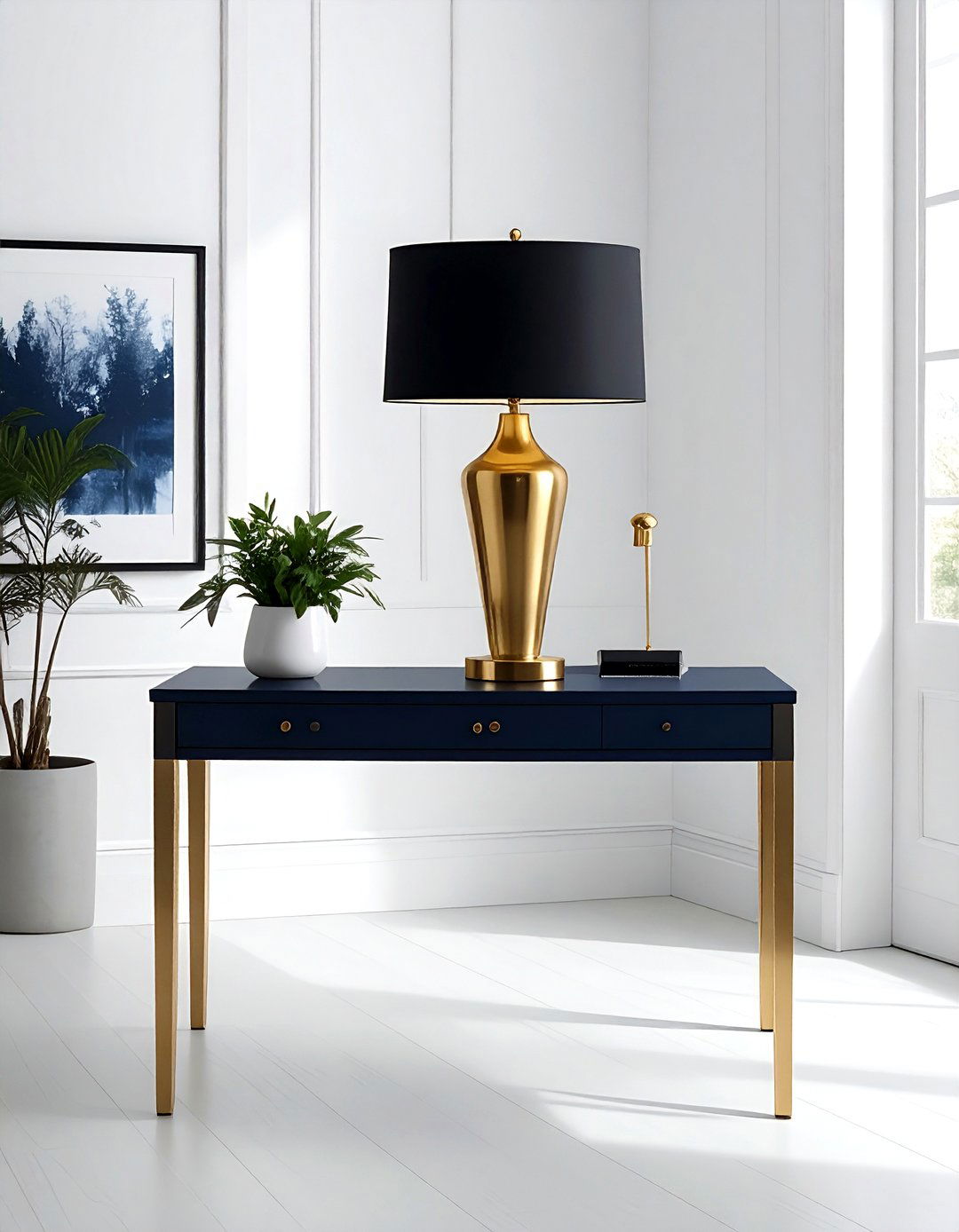 Brass Table Lamp - 30 table lamp ideas