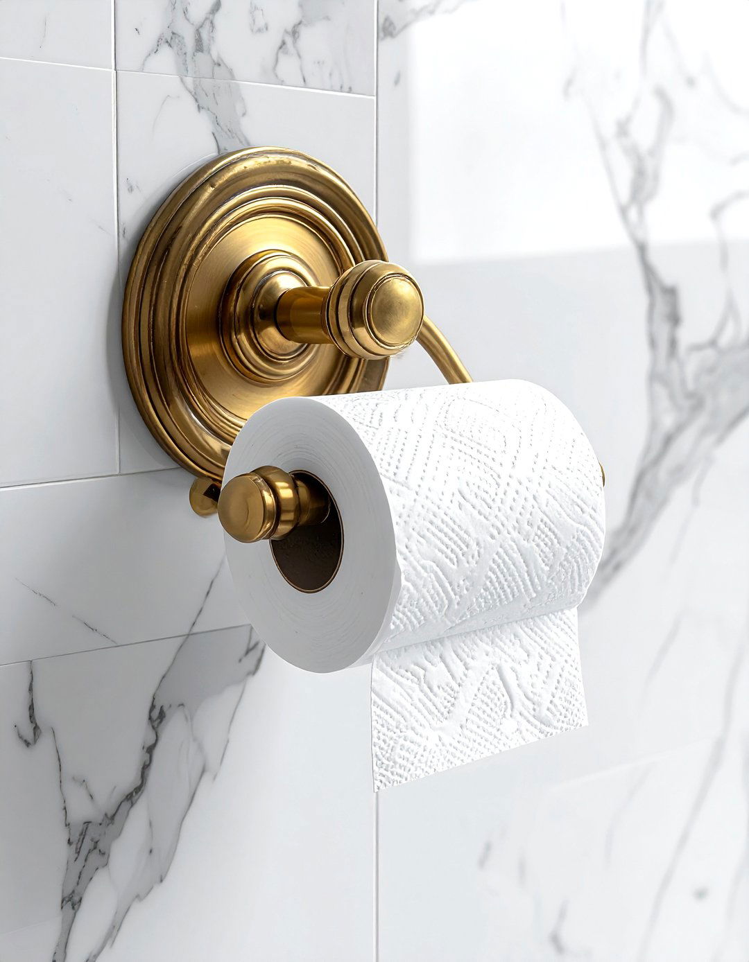 Brass Toilet Paper Holder - 30 toilet paper holder ideas