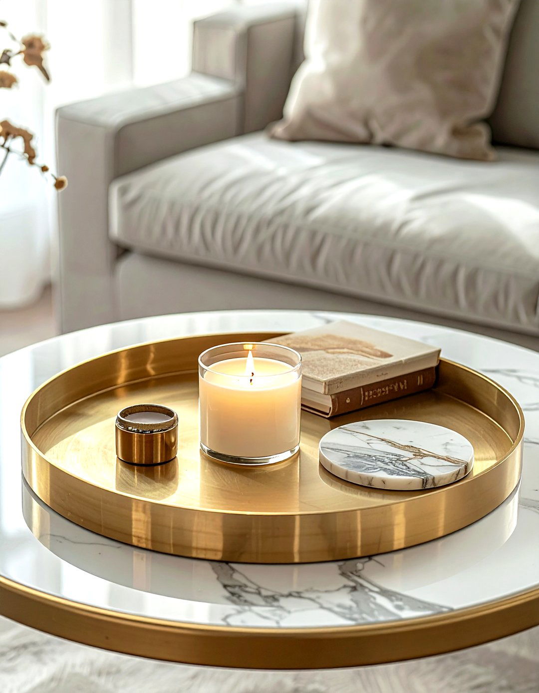 Brass Tray For Coffee Table - 30 brass decor ideas