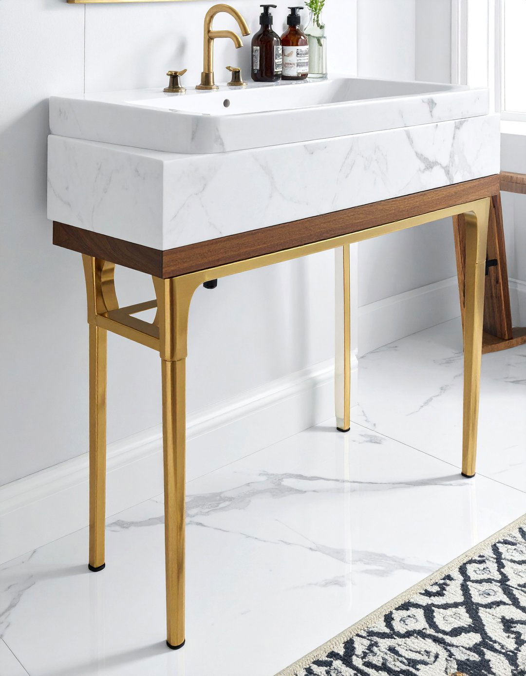 30 Brass Bathroom Ideas for a Glamorous Interior Makeover