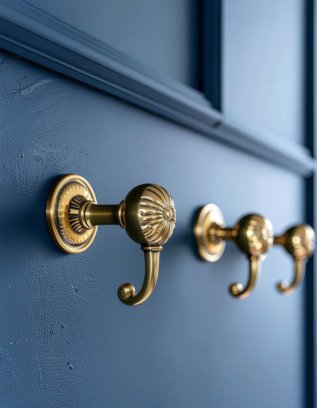 Brass Wall Hook Set - 30 entryway coat rack ideas