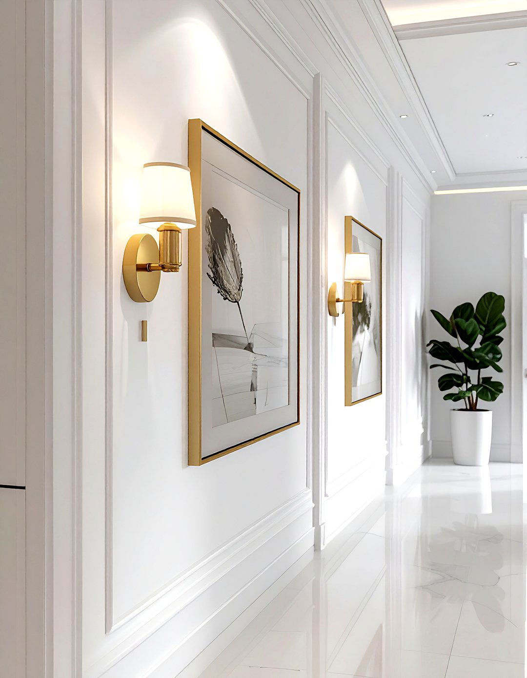 Brass Wall Sconce - 30 must-have decor ideas