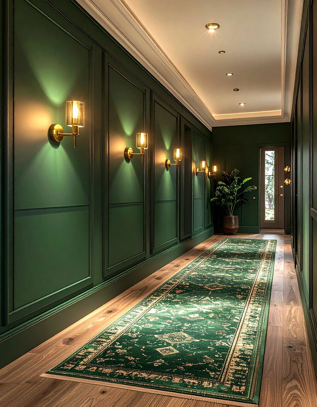 Brass Wall Sconce - 30 brass accent ideas