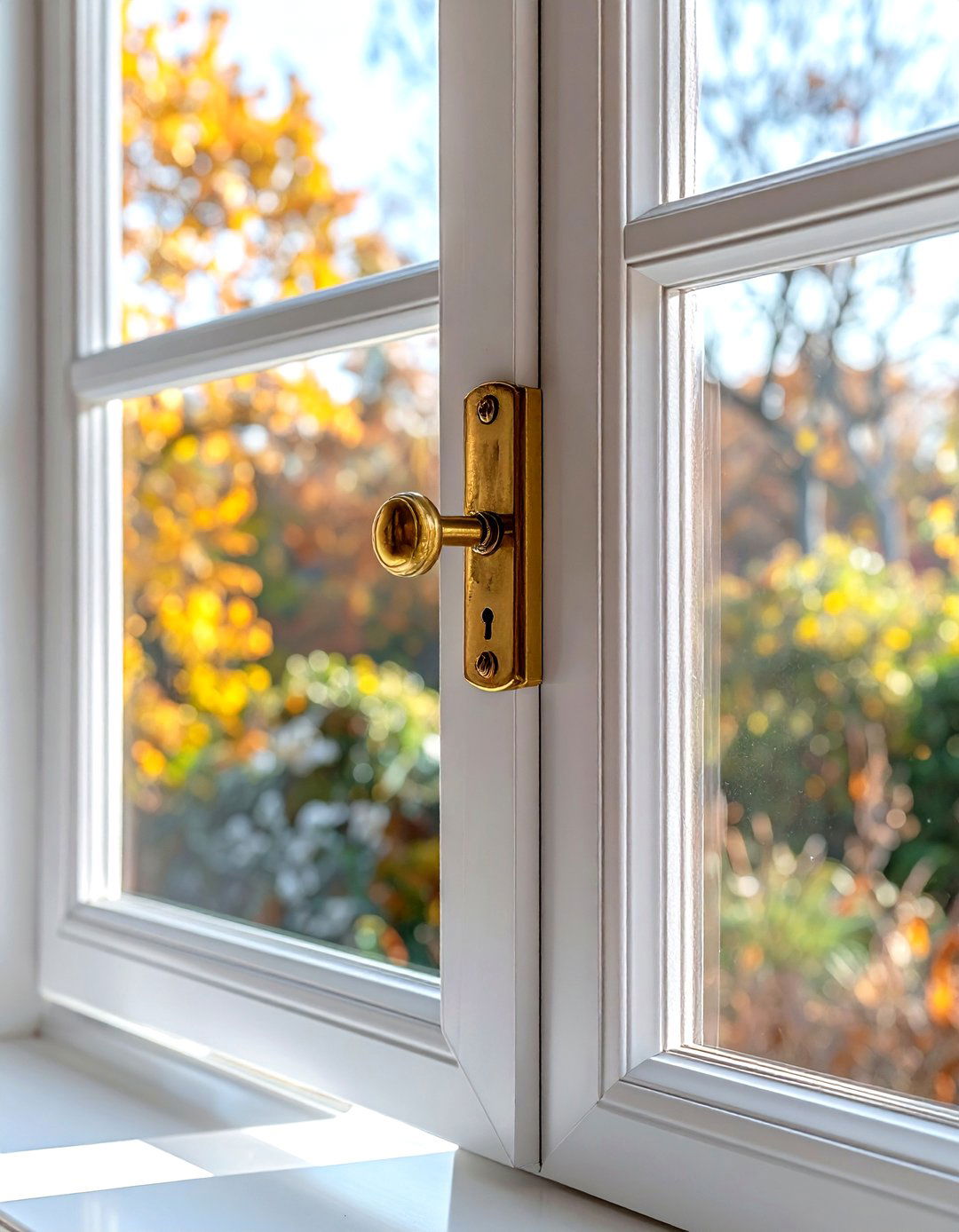 Brass Window Hardware - 30 brass decor ideas