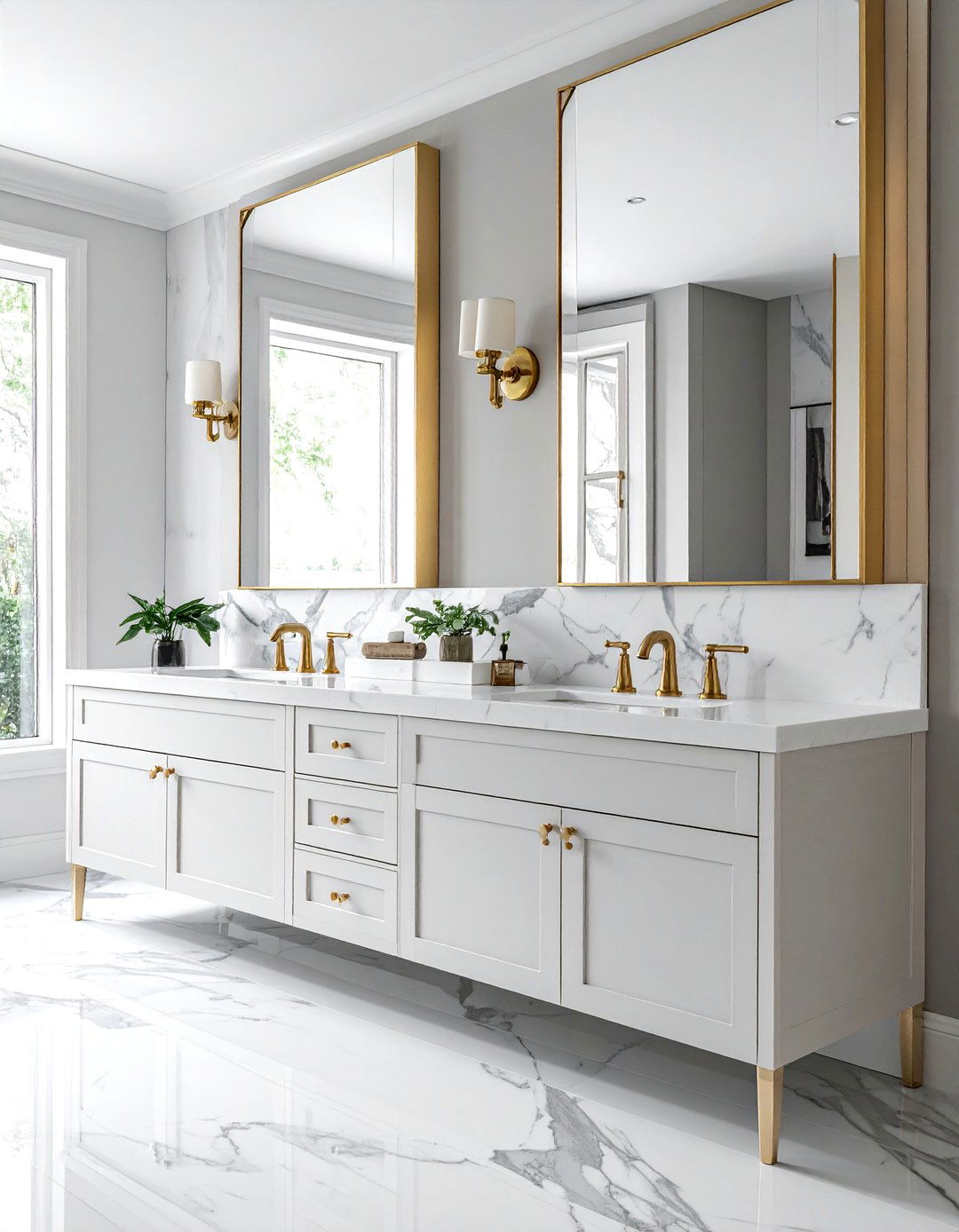 Brass bathroom fixtures - 30 favorite bathroom ideas