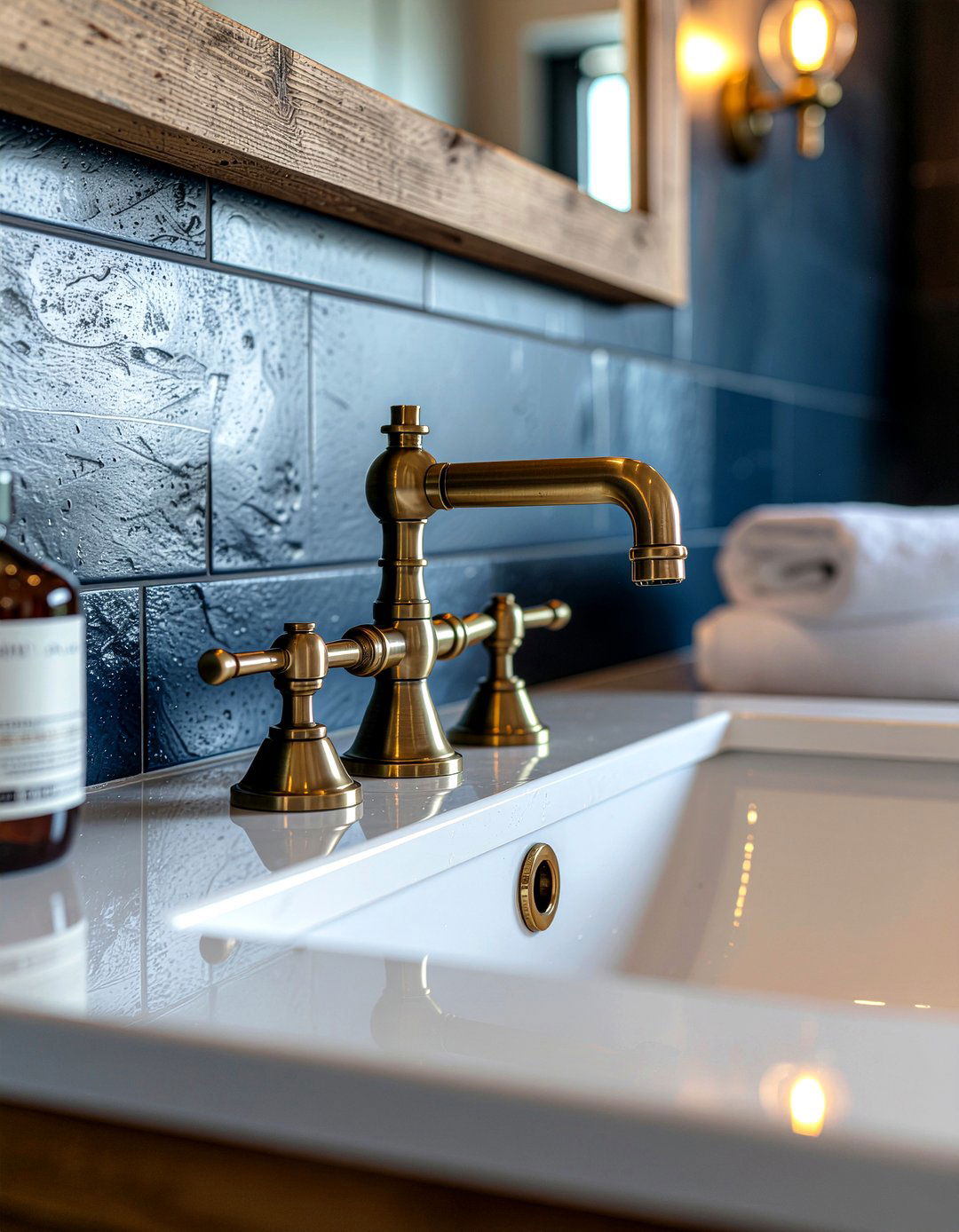 Brass bathroom fixtures - 30 incredible bathroom ideas