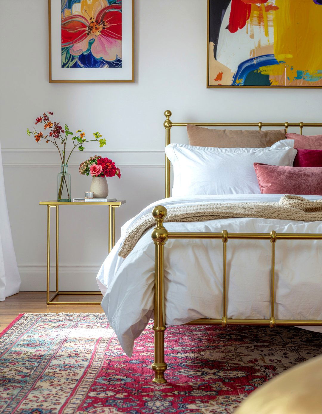 Brass bed frame - 30 bedroom bed frames