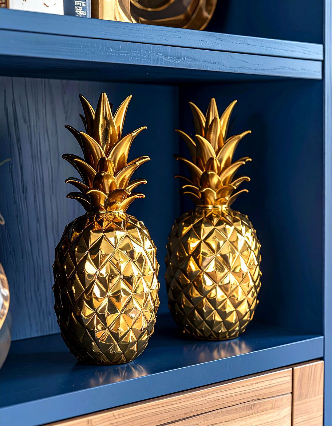 Brass bookend - 30 bookend ideas