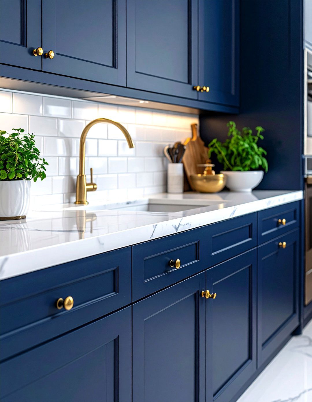 Brass cabinet knobs - 30 quick decor update ideas