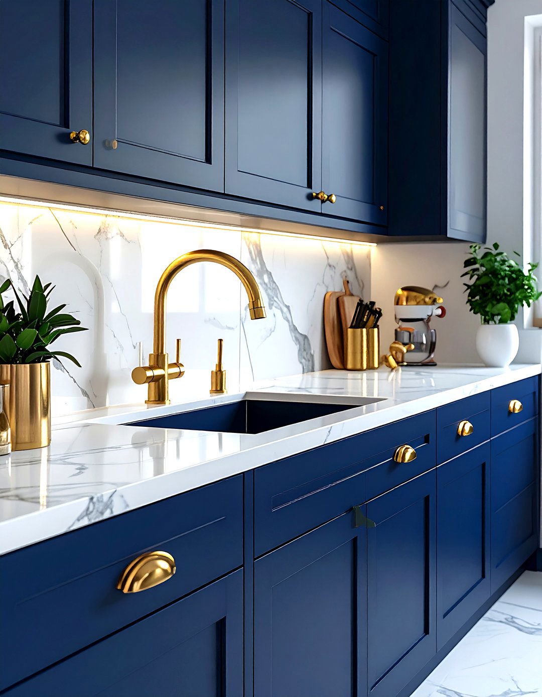 Brass hardware - 30 timeless decor ideas