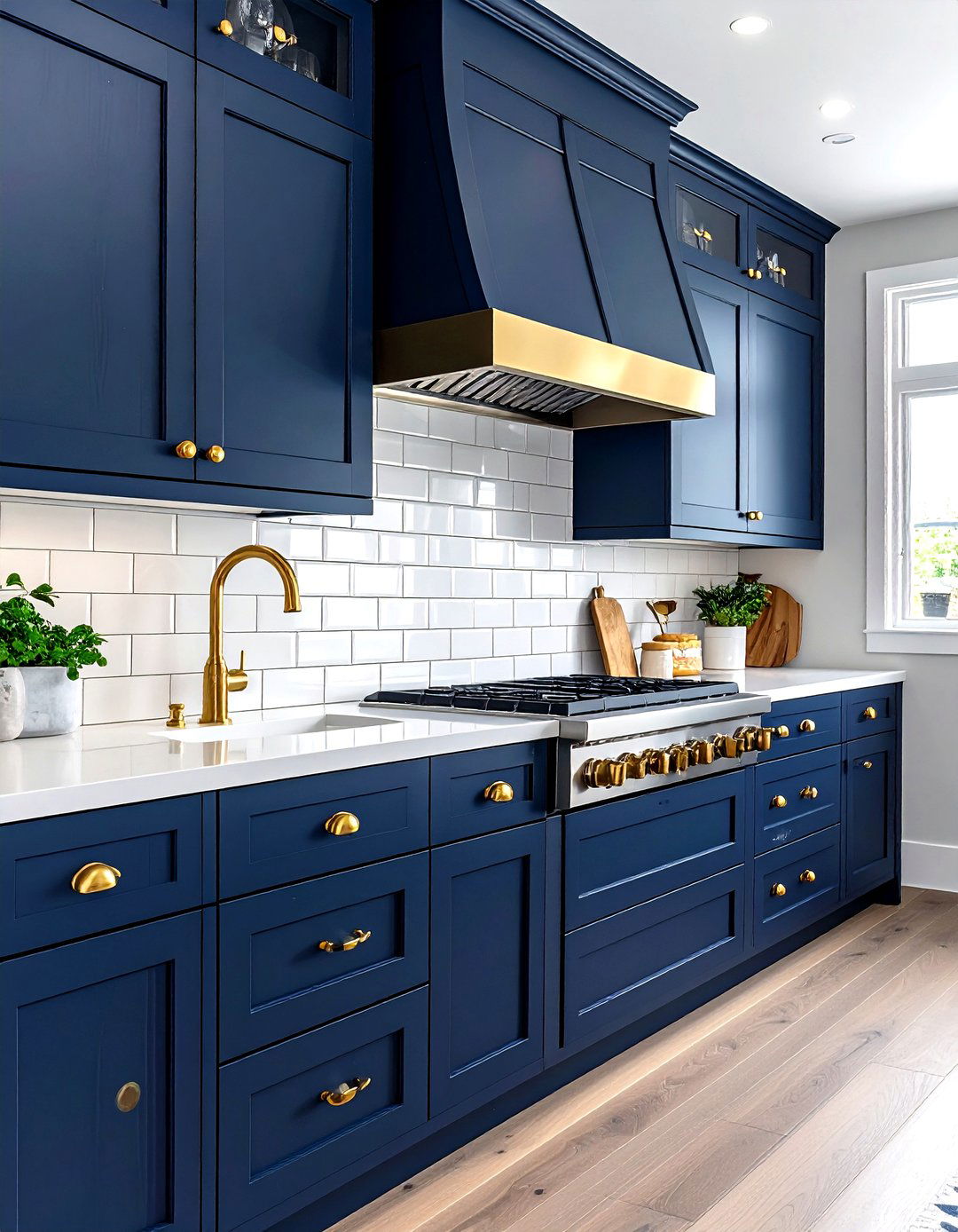 Brass kitchen hardware - 30 kitchen warm settings