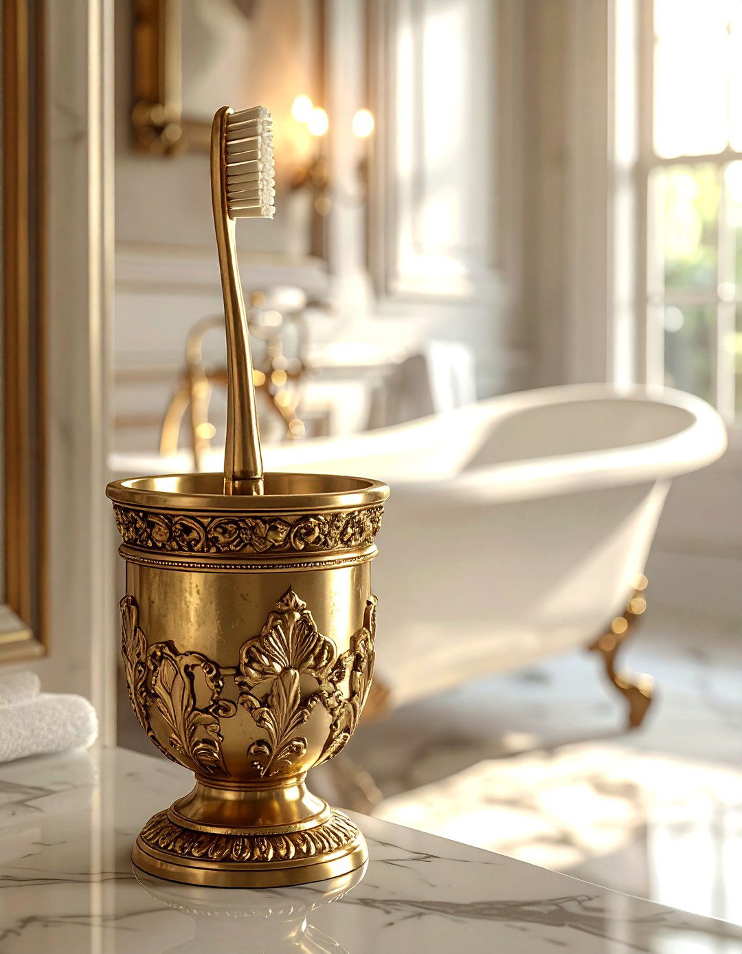Brass toilet brush holder - 30 toilet brush holder ideas
