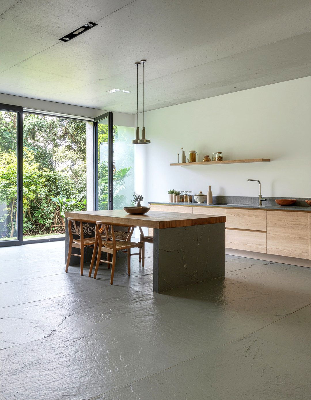 Brazilian Slate Floor Tiles - 30 slate floor kitchen ideas