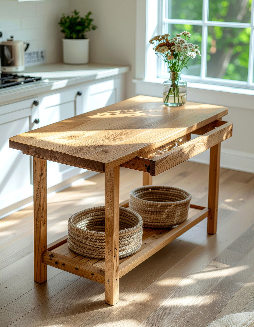 Breakfast Bar Cart - 30 kitchen cart ideas