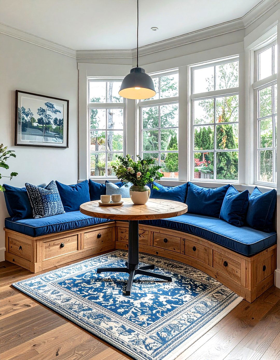 Breakfast Nook - 30 kitchen redesign ideas