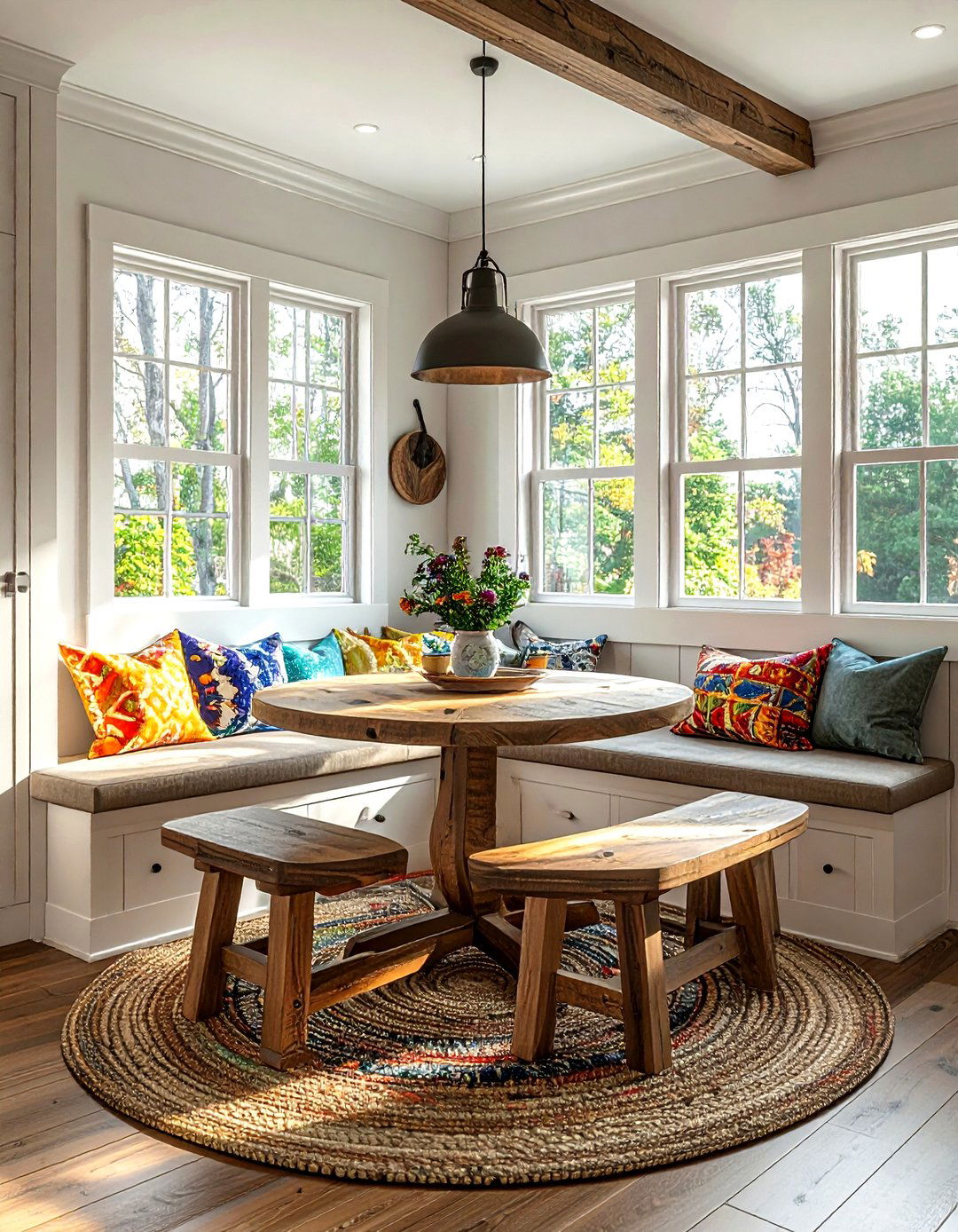 Breakfast Nook - 30 kitchen upgrade ideas