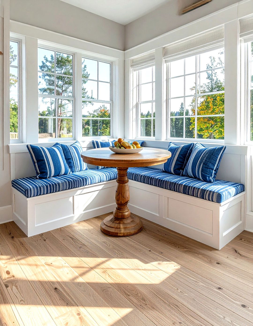 Breakfast Nook Bench - 30 Southern kitchen ideas