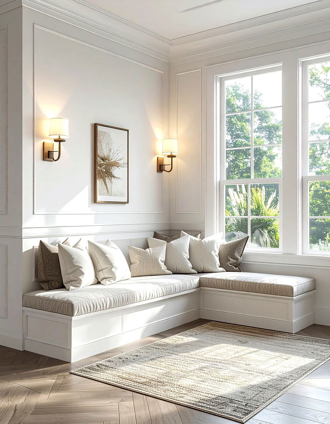 Breakfast Nook Sconce - 30 wall sconce decor ideas