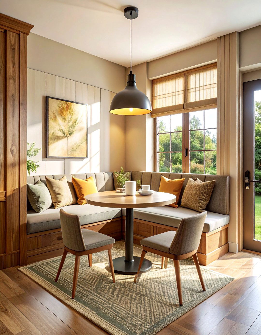 Breakfast Nook Seating - 30 model home decor ideas