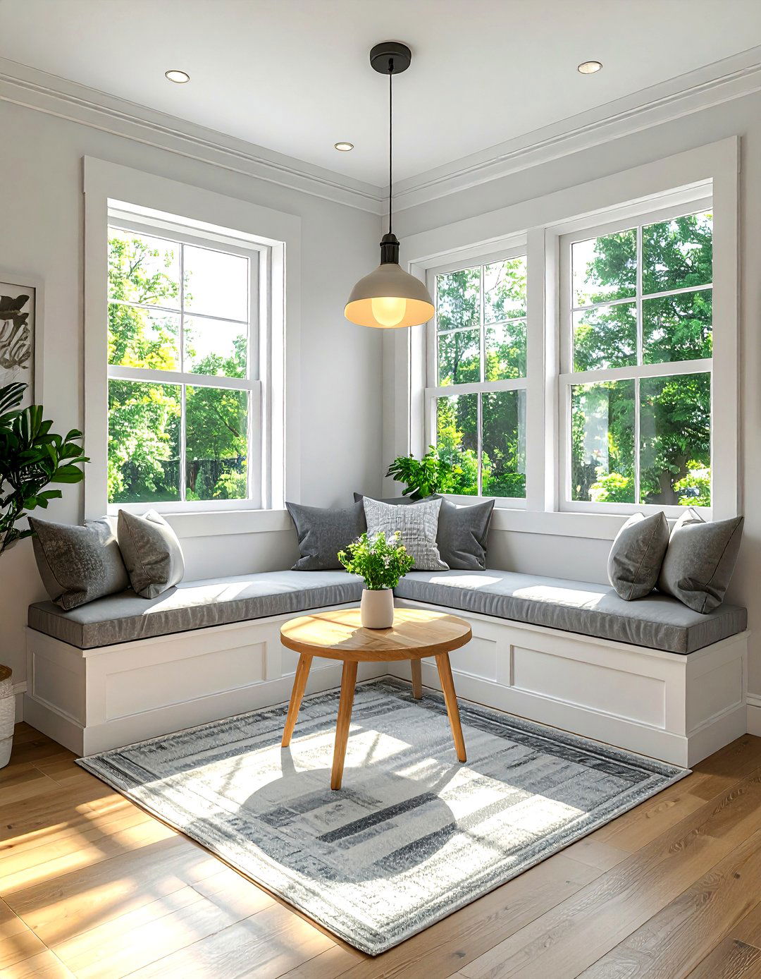 Breakfast Nook Seating - 30 newlywed decor ideas