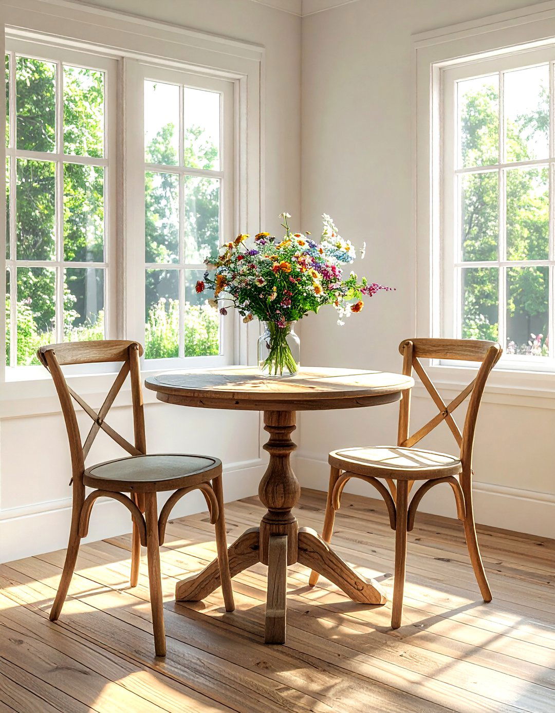 Breakfast Nook With Table - 30 American country kitchen ideas