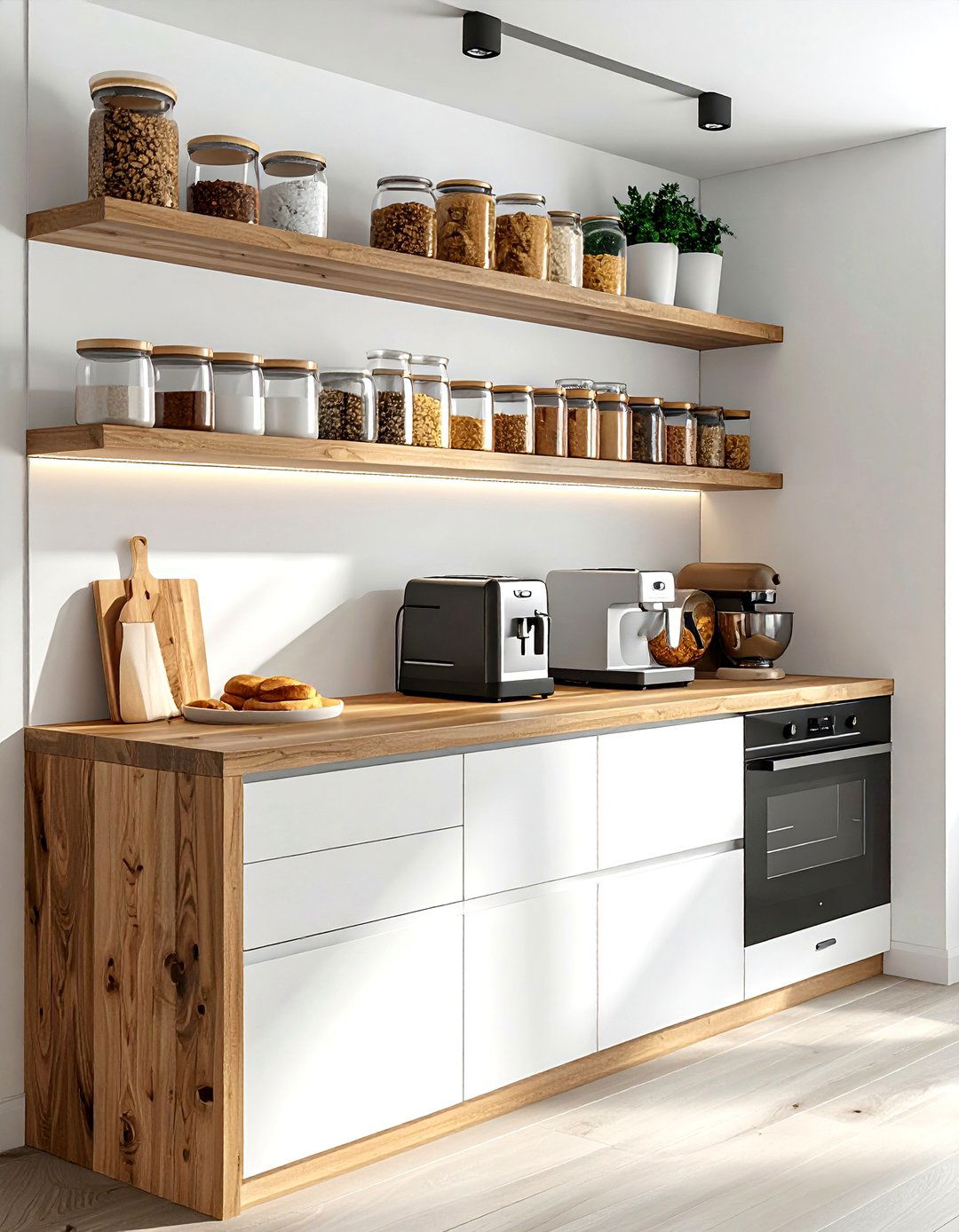 Breakfast Station Pantry - 30 kitchen pantry ideas