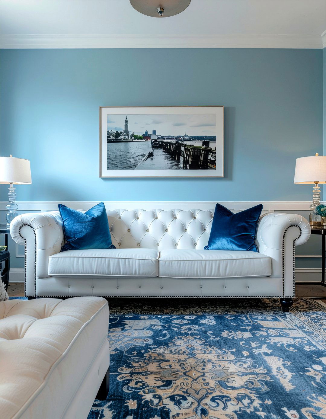 Breakfast at Tiffanys living room - 30 movie themed living room ideas