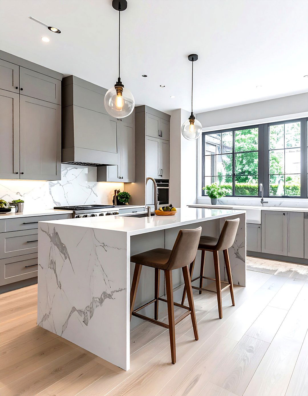 Breakfast bar galley kitchen - 30 galley kitchen ideas