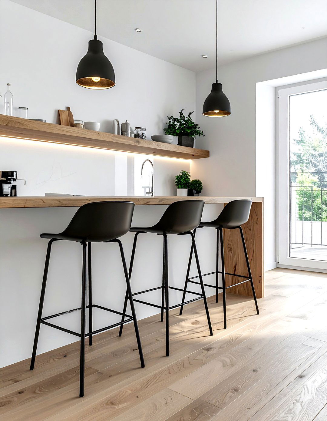 Breakfast bar seating - 30 pass-through dining room ideas
