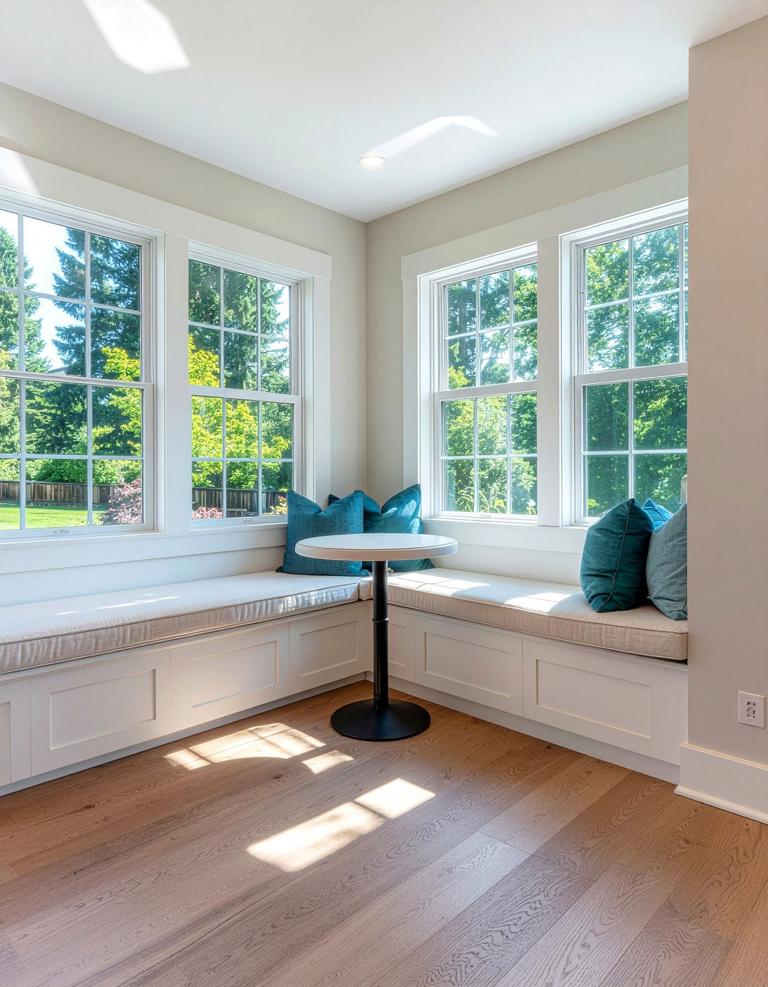 Breakfast nook - 30 bright dining room ideas