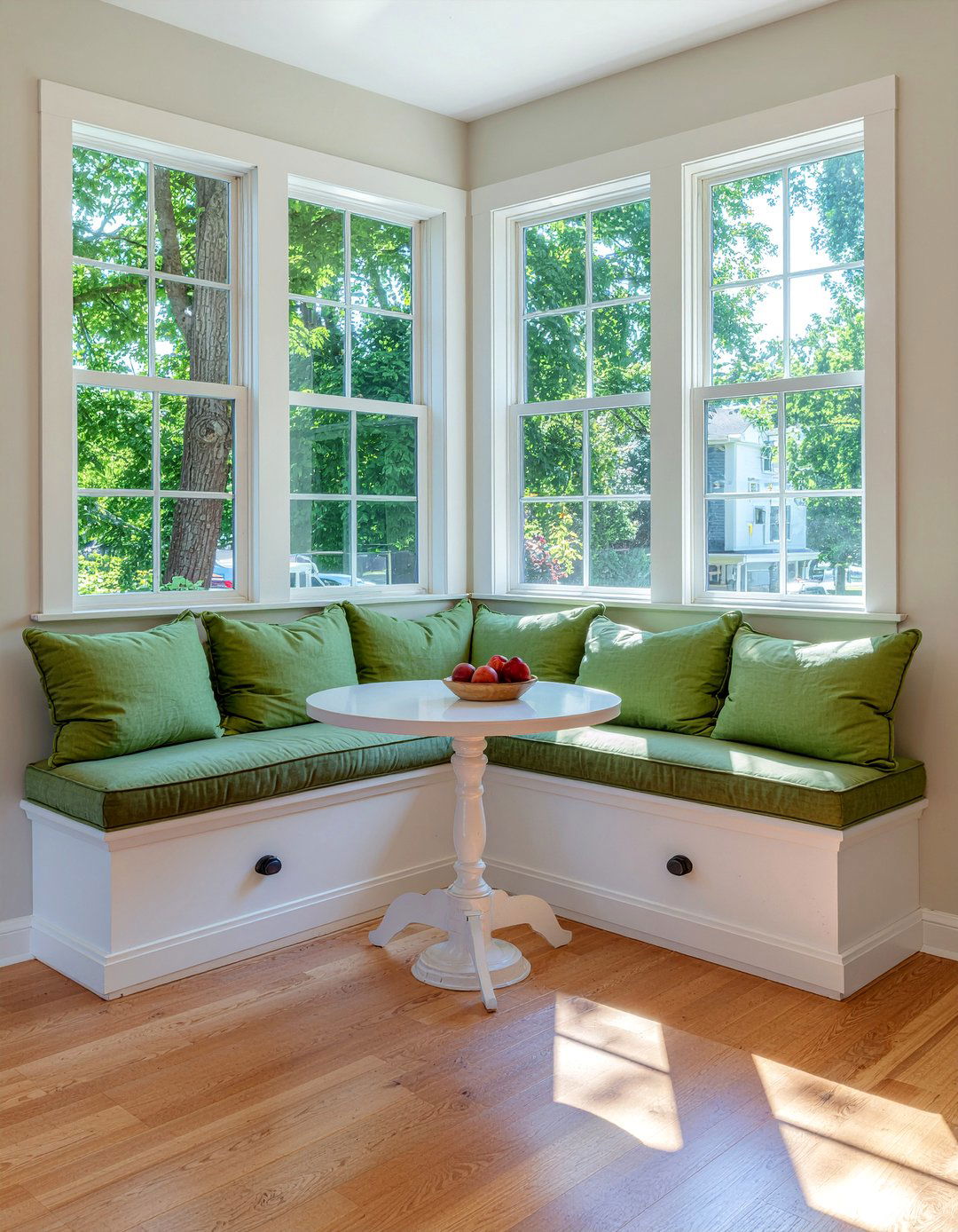 Breakfast nook - 30 healthy kitchen ideas