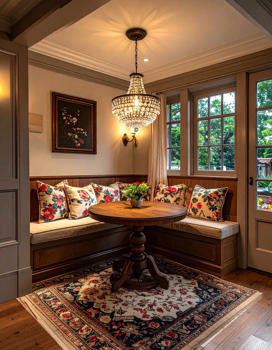 Breakfast nook light - 30 kitchen accent lighting ideas