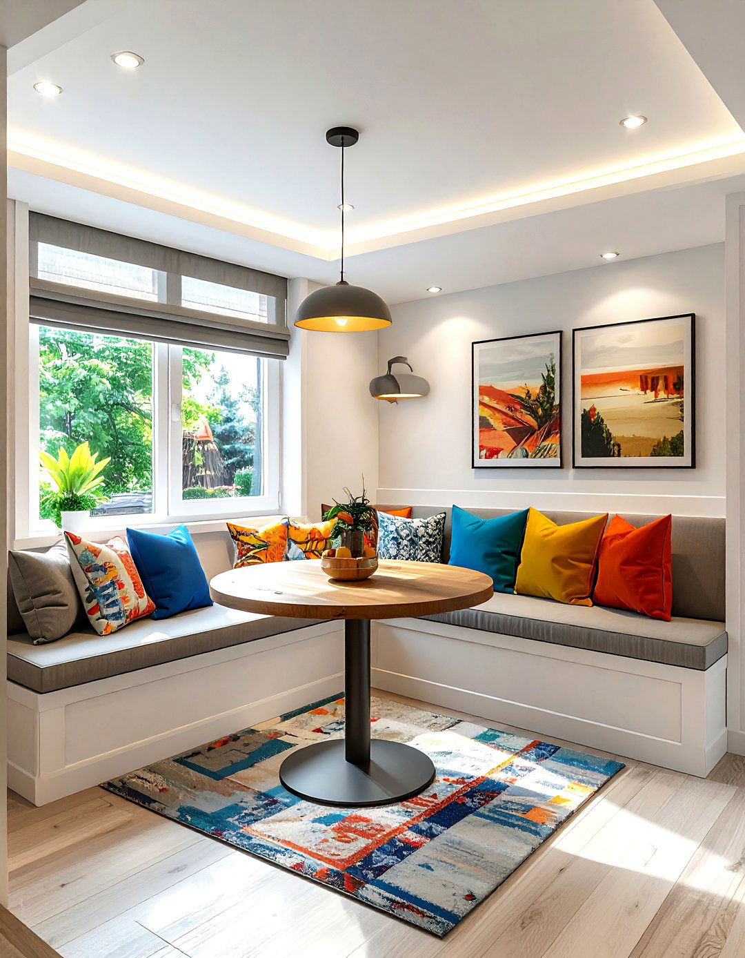 Breakfast nook recessed lighting - 30 kitchen recessed lighting ideas