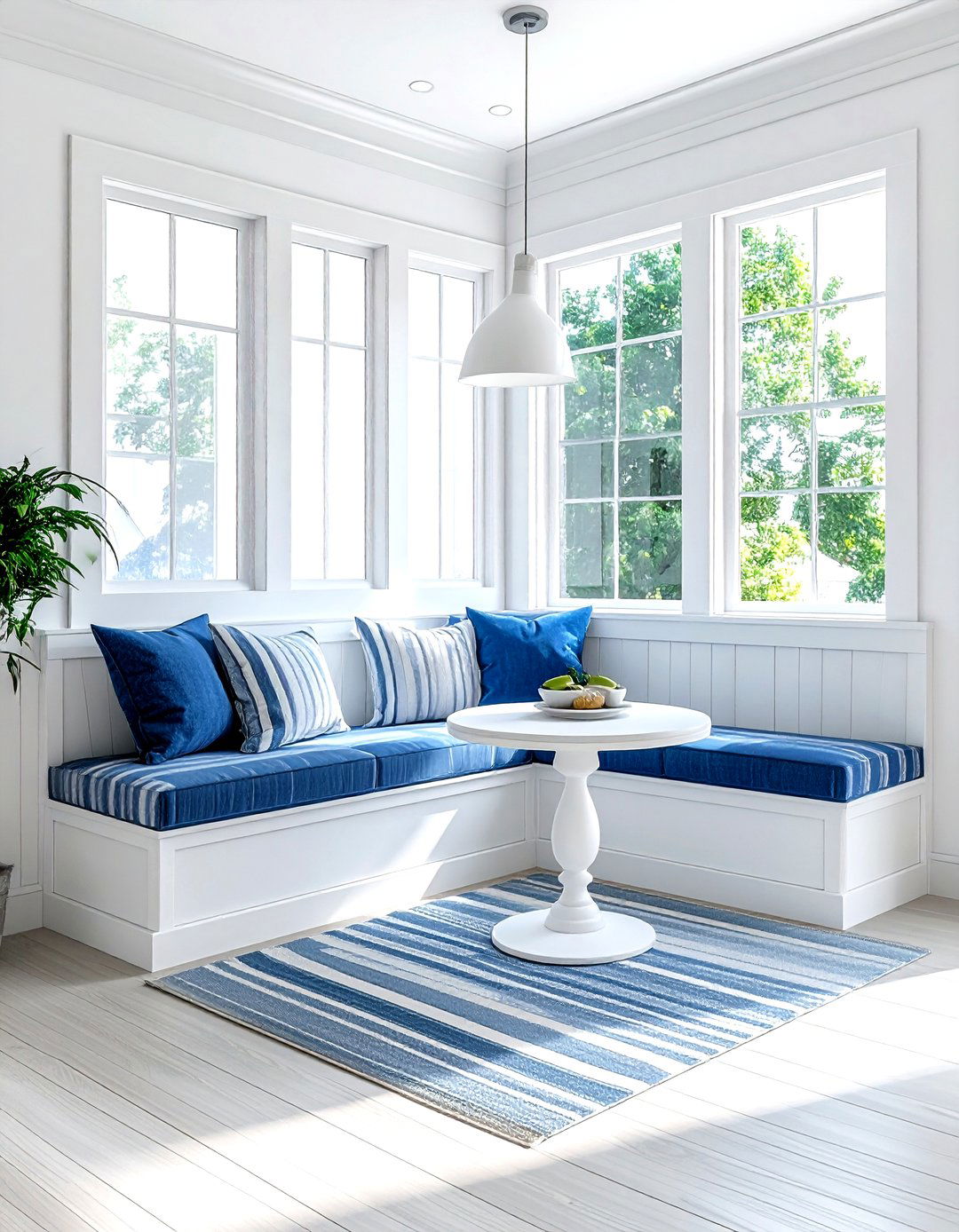 Breakfast nook seating - 30 kitchen dining area ideas