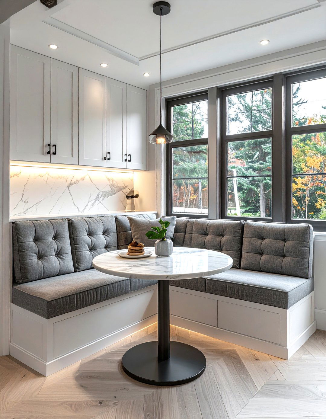 Breakfast nook seating - 30 luxurious decor ideas