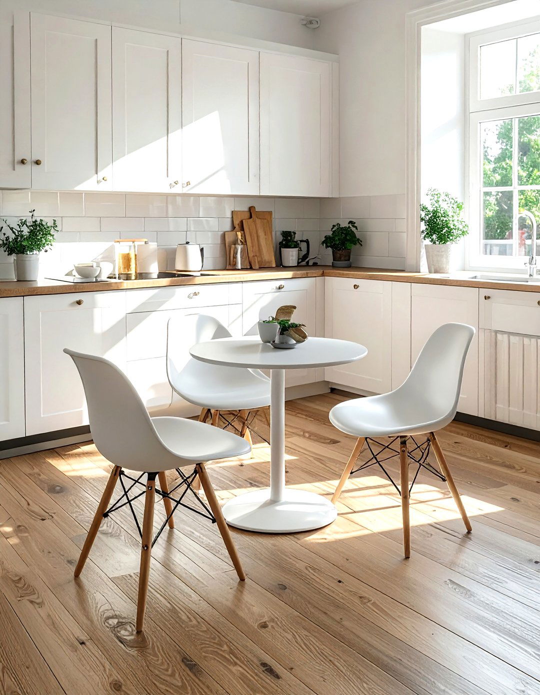 Breakfast nook wishbone chairs - 30 wishbone dining chair ideas