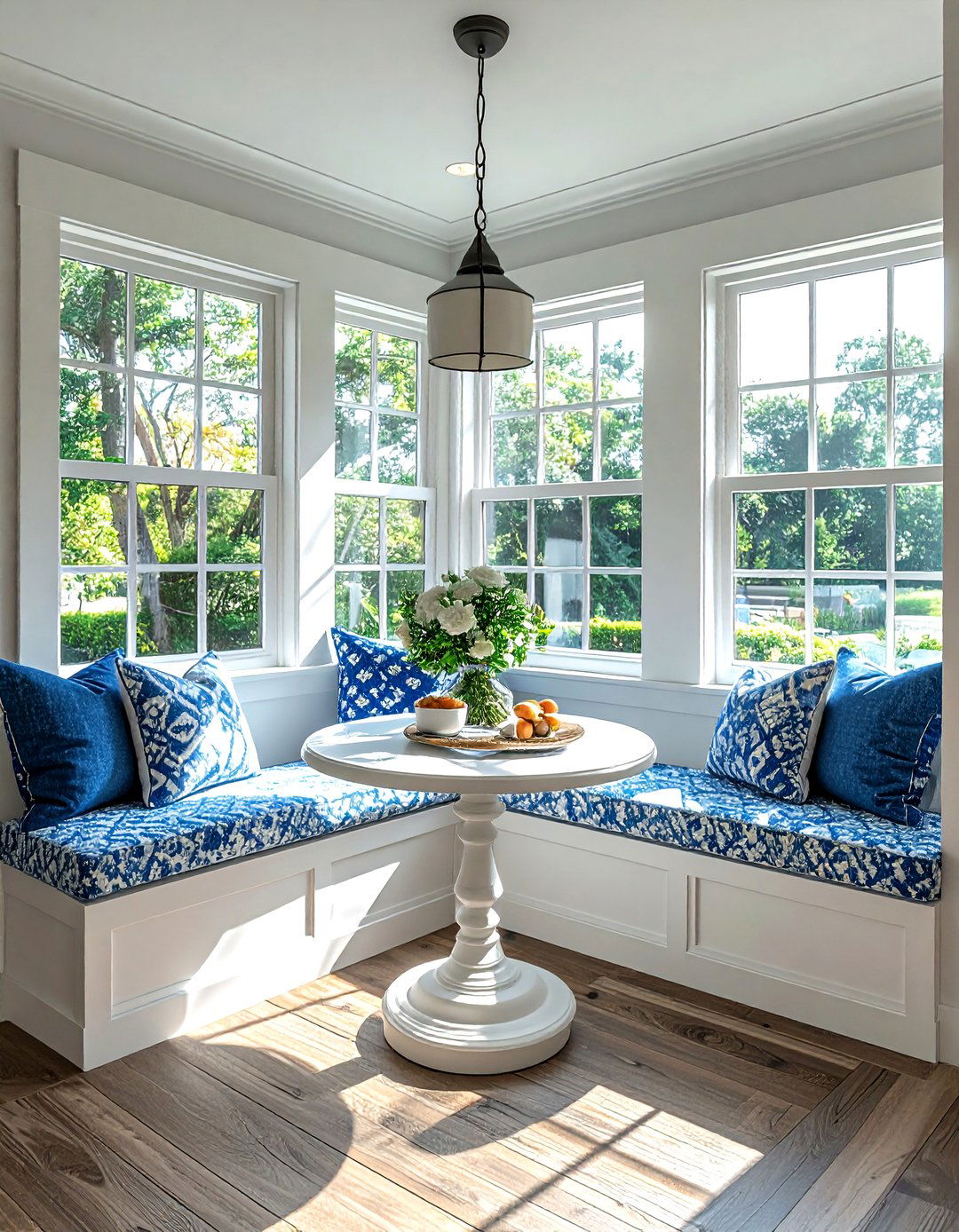 Breakfast nook with window seat - 30 dining room family gathering ideas