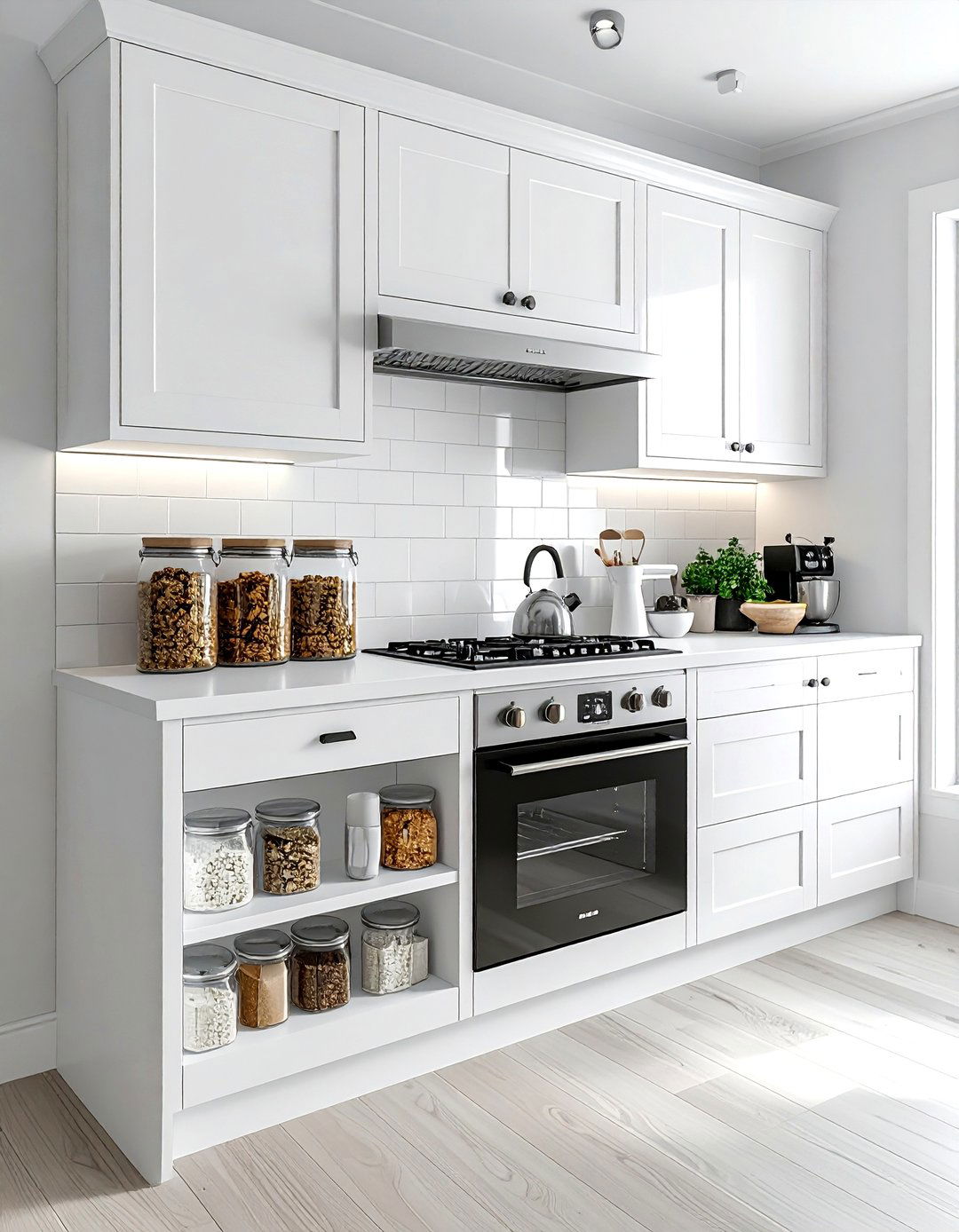 Breakfast station cabinet - 30 beverage station kitchen ideas