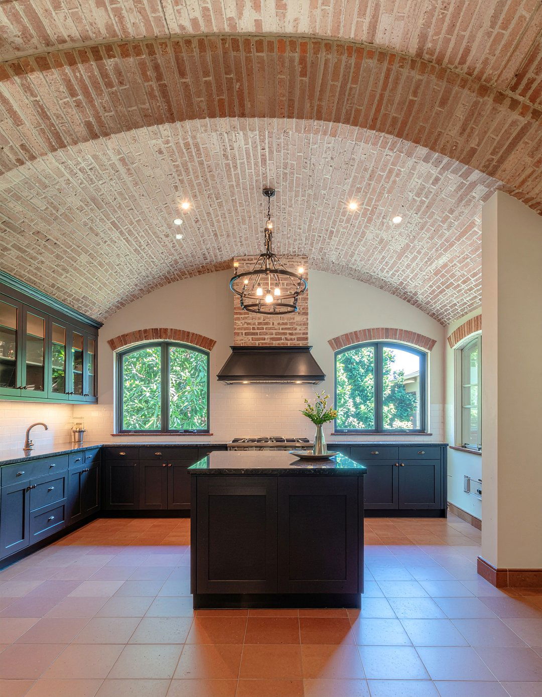 Brick Barrel Vault - 30 Mexican kitchen ideas