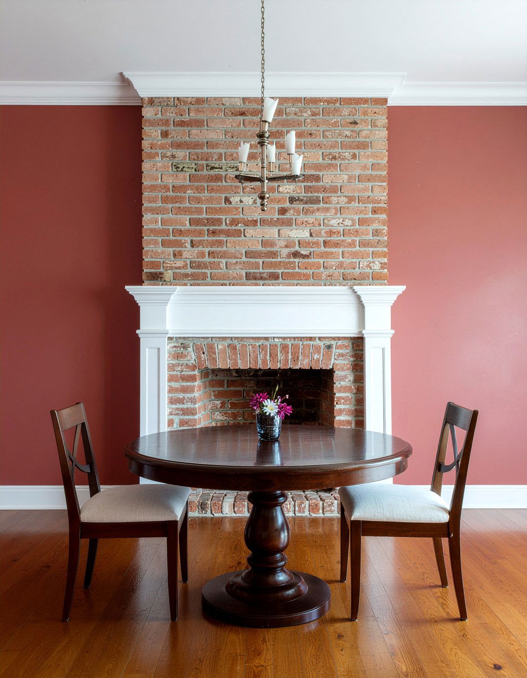 Brick Fireplace Dining Room - 30 firelit dining room ideas