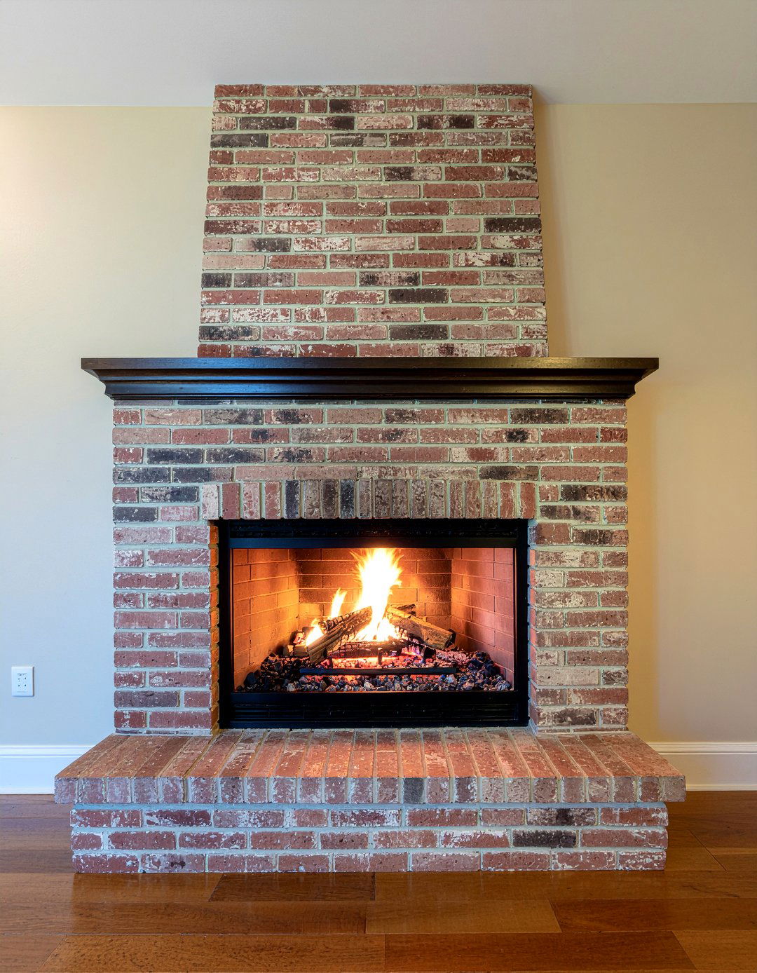 Brick Gas Fireplace Living Room - 30 living room gas fireplace ideas